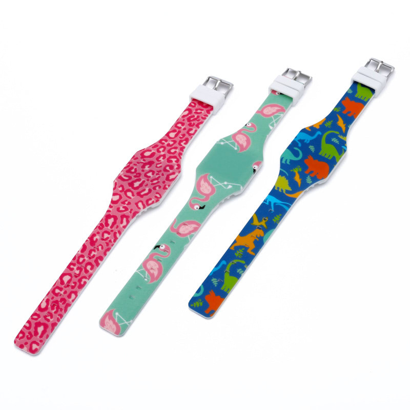 Kids Watch Fashion Elementary School Multifunction Watch Alarm Clock Light Silicone Strap view 4