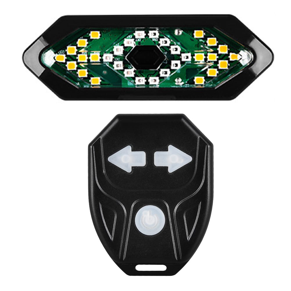 Smart Remote Control Turn Signal Charging Mountain Waterproof Taillight Night Bike With Horn Warning Light