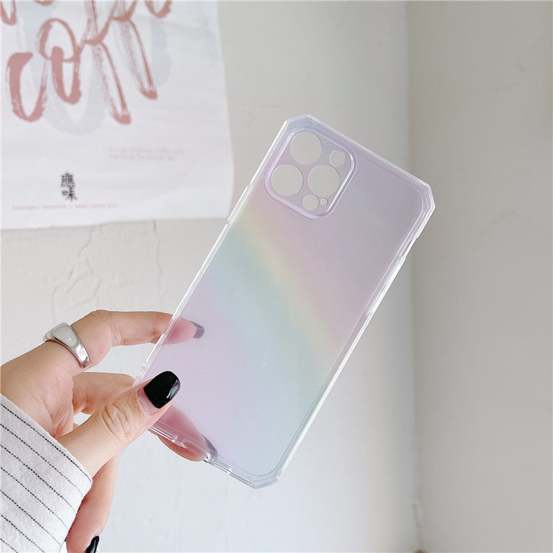 Fresh Rainbow Apple 11  12 Promax Phone Case view 4
