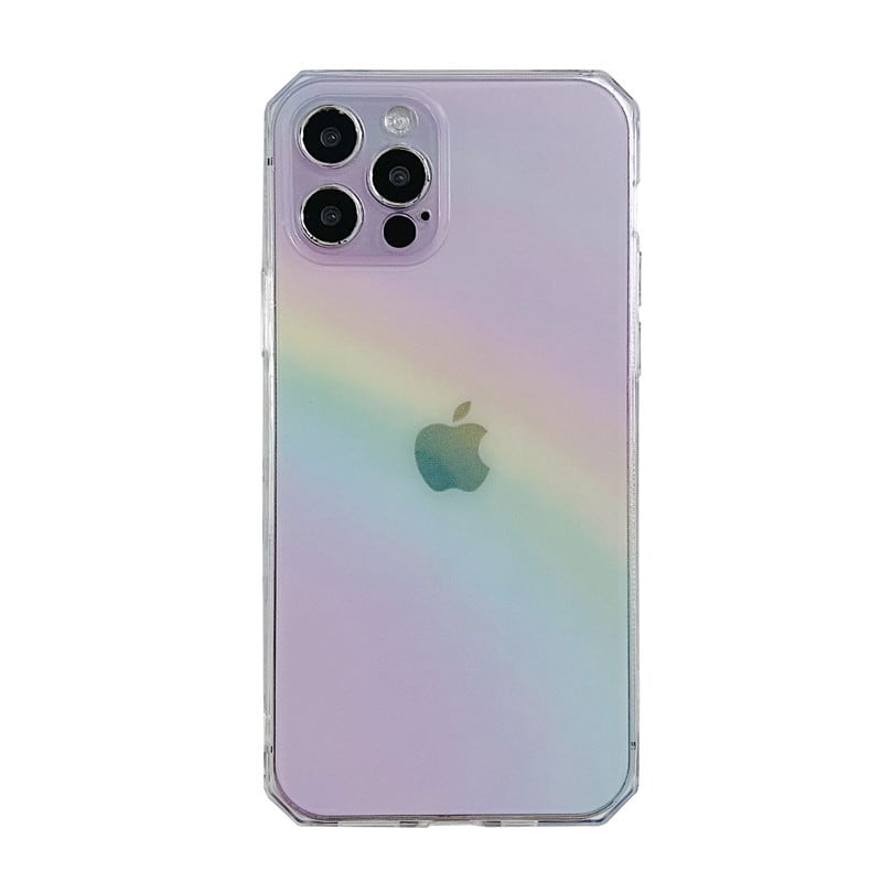 Fresh Rainbow Apple 11  12 Promax Phone Case view 3