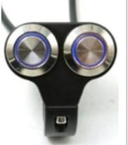 Motorcycle Switch Angel Eyes With Light Switch Self-Locking Switch Without Lock Switch Fog Light Switch Cross-Border E-Commerce Switch view 4