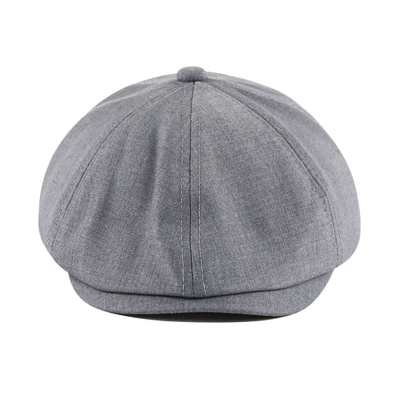 Men's And Women's Solid Color Retro Beret view 4