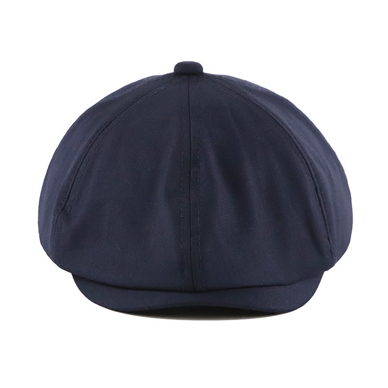 Men's And Women's Solid Color Retro Beret