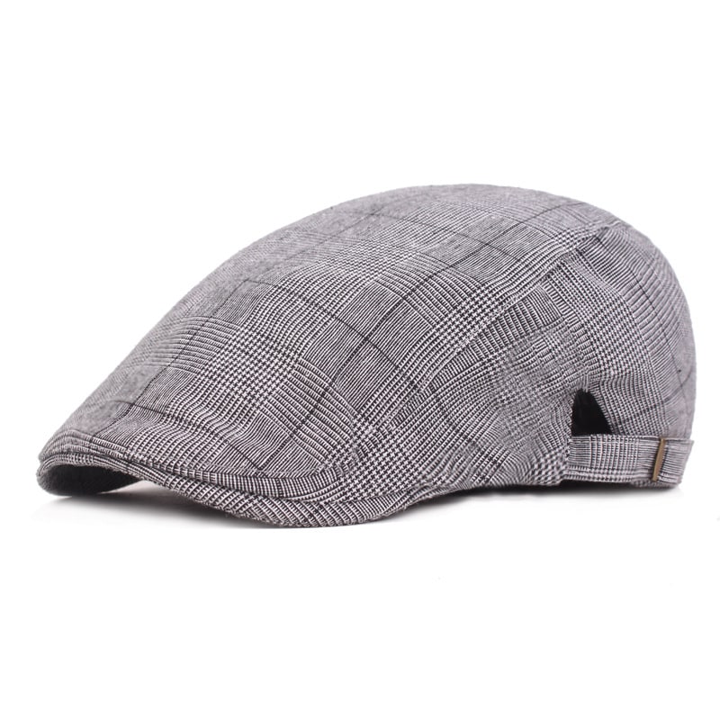 Comfortable And Fashionable Sunscreen Check Beret view 4