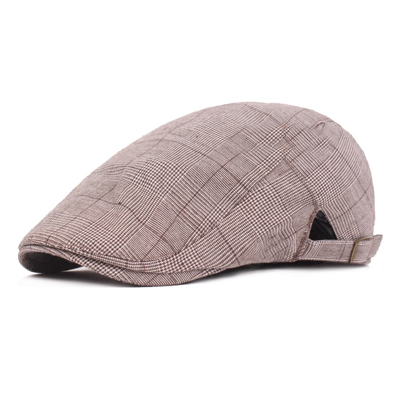 Comfortable And Fashionable Sunscreen Check Beret view 2