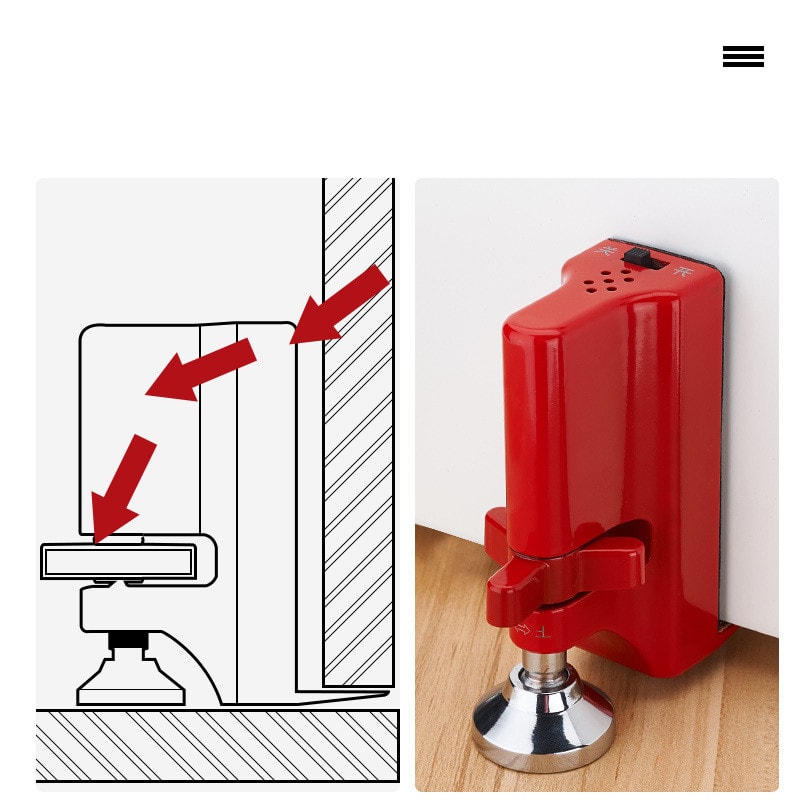 Door Stopper, Top Door, Hotel Safety, Living Alone, Home Blocking, Door Blocking, Door Blocking, Anti-Theft Alarm, Portable Overseas view 3