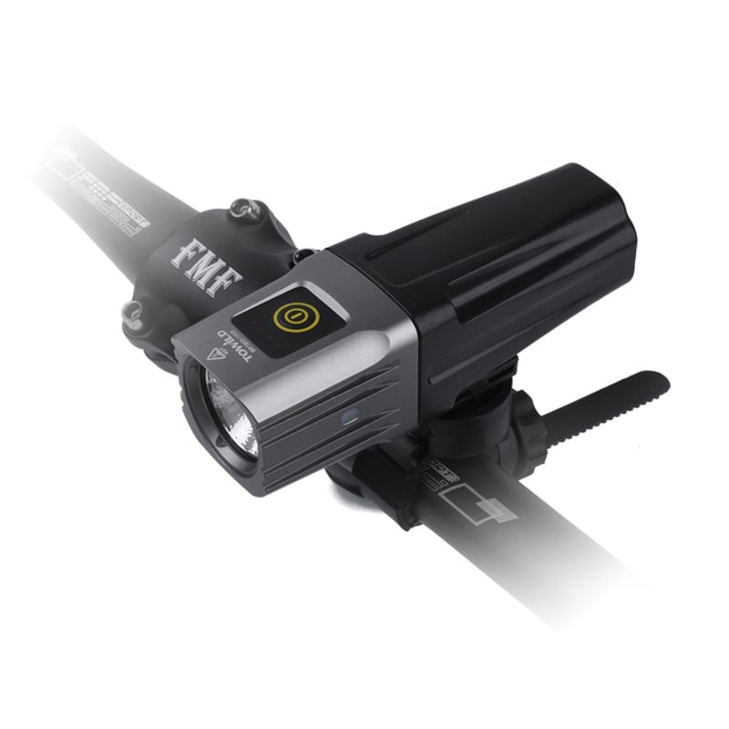 Bicycle Headlight Riding Strong Light Long Range Lumen Long Cruise Charging Night Riding Equipment view 1