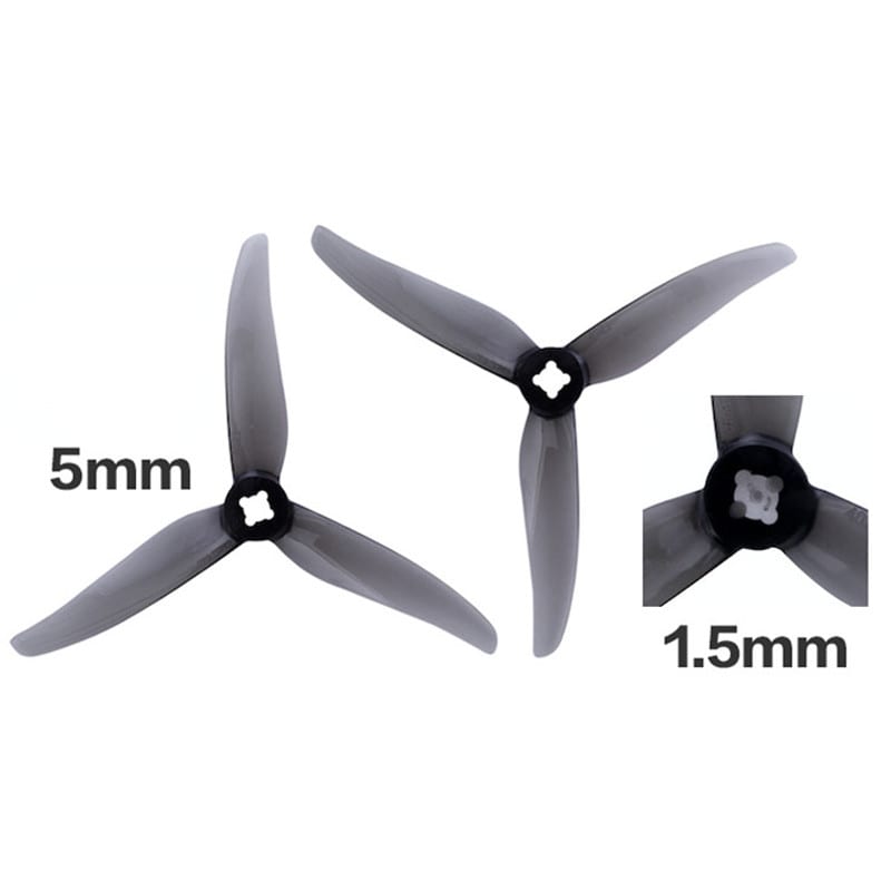 Qianfeng Toothpick 4023 4-Inch Three-Blade Propeller 1.5Mm 5Mm Double Aperture Toothpick Crossing Machine view 3