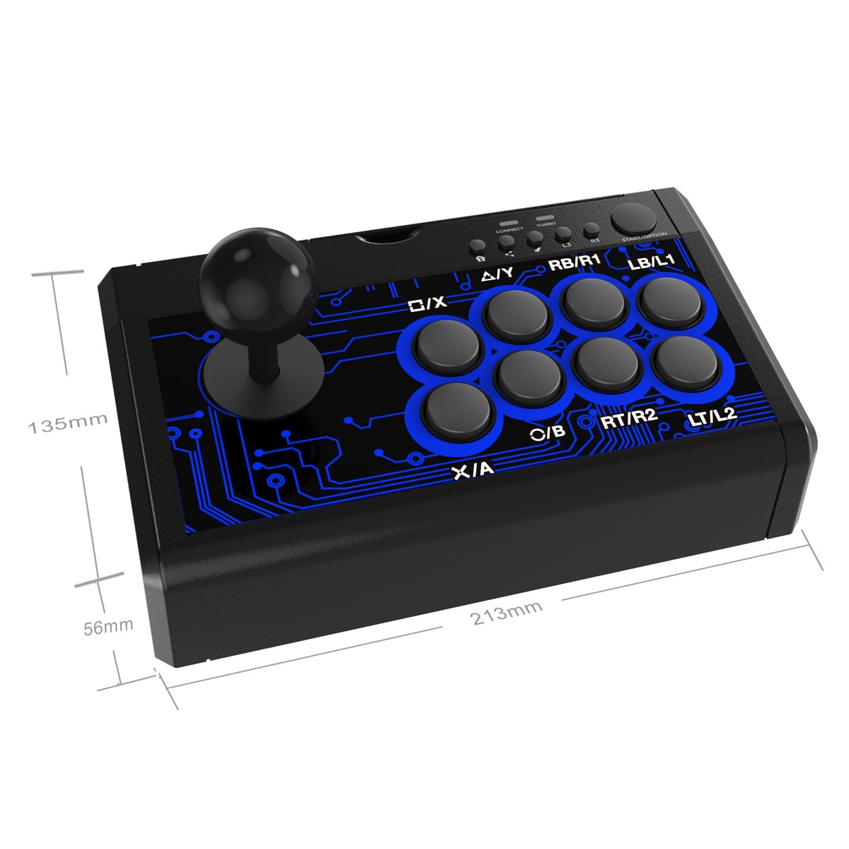  Fighting Stick Game Joystick USB Wired Rocker view 3