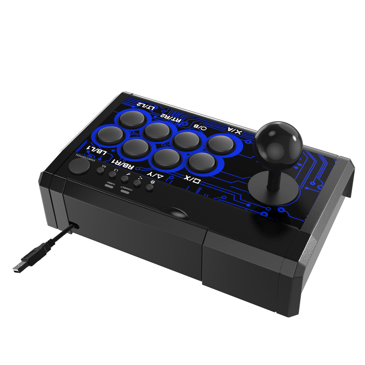  Fighting Stick Game Joystick USB Wired Rocker view 2
