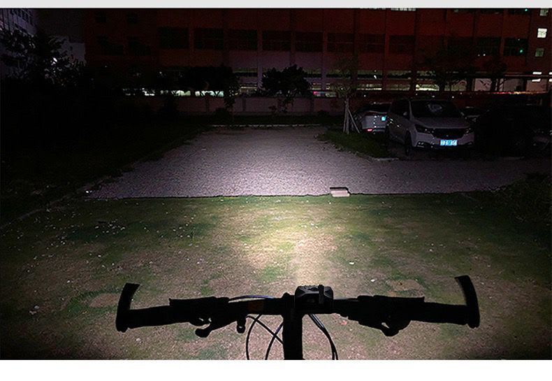Bicycle LED Built-in Battery USB Charging Front Light view 7