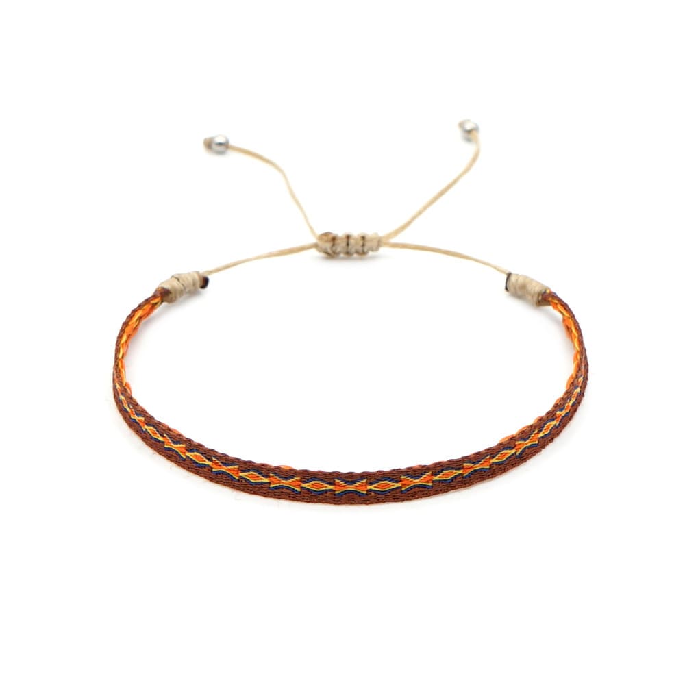 Kkbead Spanish Vintage Bohemian Style Nepal Ethnic Style Hand-Woven Webbing view 7