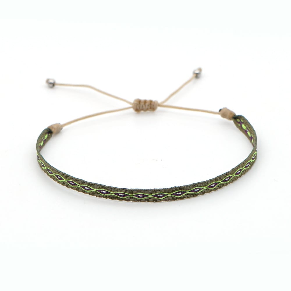 Kkbead Spanish Vintage Bohemian Style Nepal Ethnic Style Hand-Woven Webbing view 17