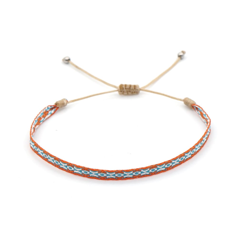 Kkbead Spanish Vintage Bohemian Style Nepal Ethnic Style Hand-Woven Webbing view 6