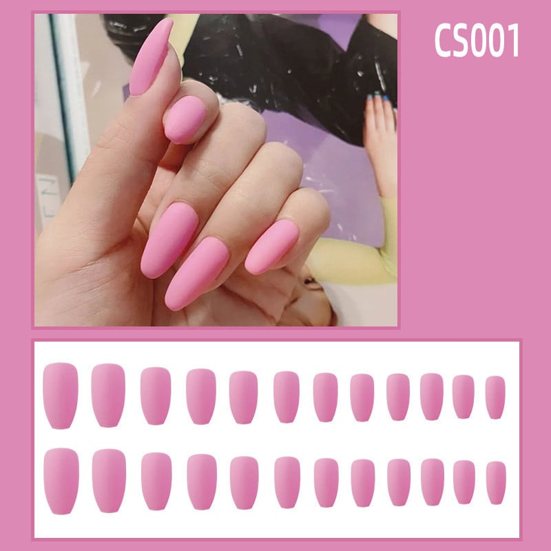 Fake Nails Wear Nails Autumn And Winter Frosted Personality Waterproof Ballet Nails view 4
