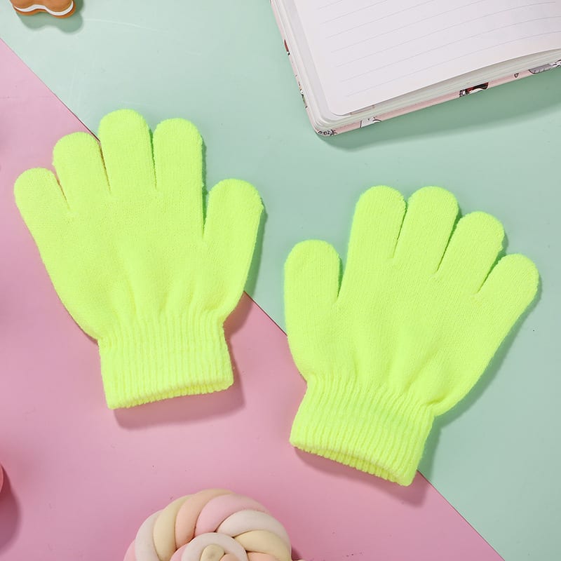 Cold And Warm Acrylic Children's Cycling Gloves view 4