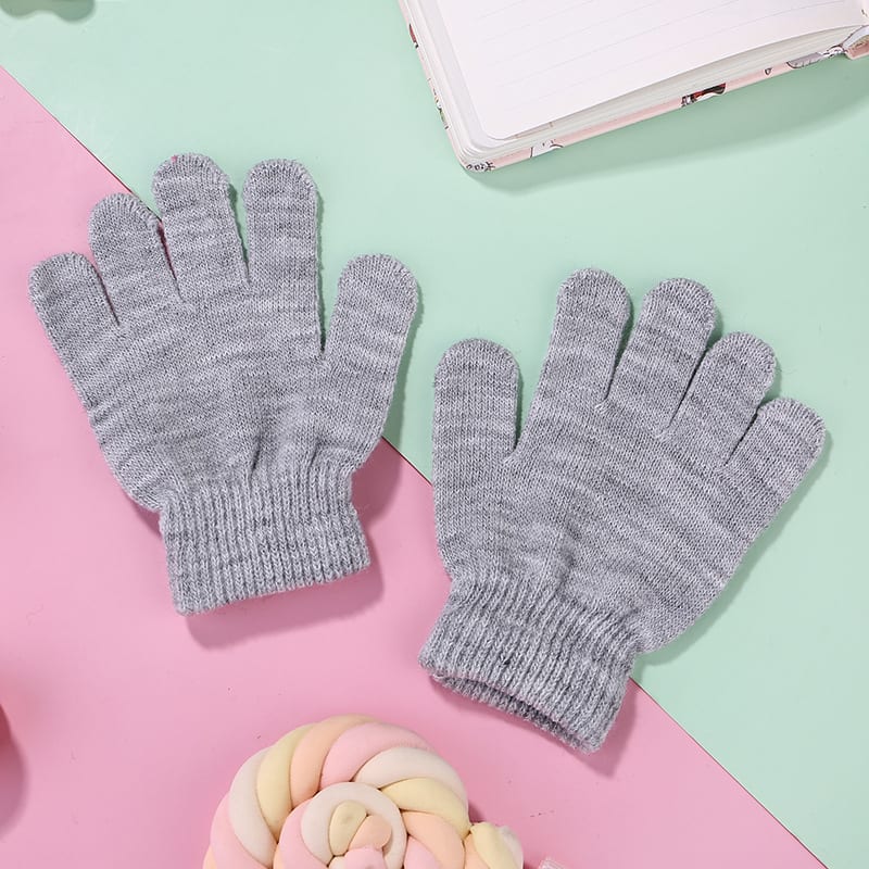 Cold And Warm Acrylic Children's Cycling Gloves view 9
