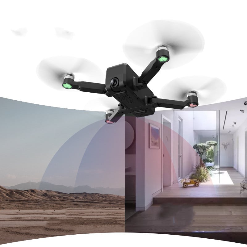 Long Battery Life Hd 4K Esc Camera Drone view 2