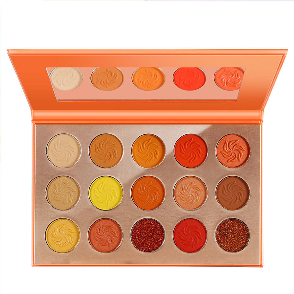 Earth Matte Pearlescent 15 Color Eyeshadow Palette view 4