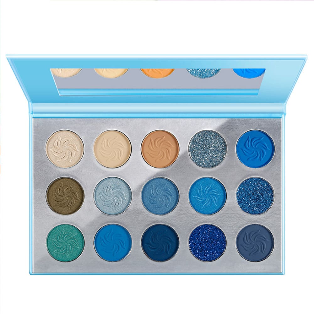 Earth Matte Pearlescent 15 Color Eyeshadow Palette view 5