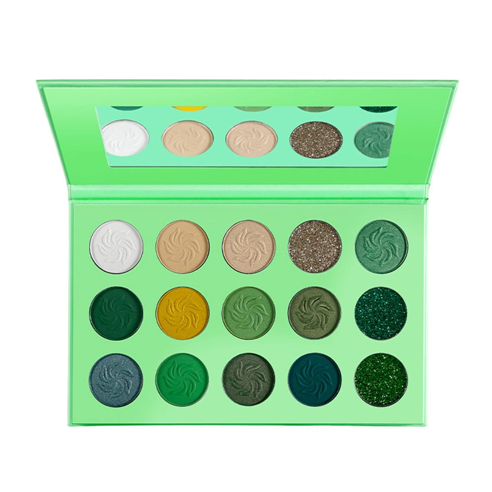 Earth Matte Pearlescent 15 Color Eyeshadow Palette