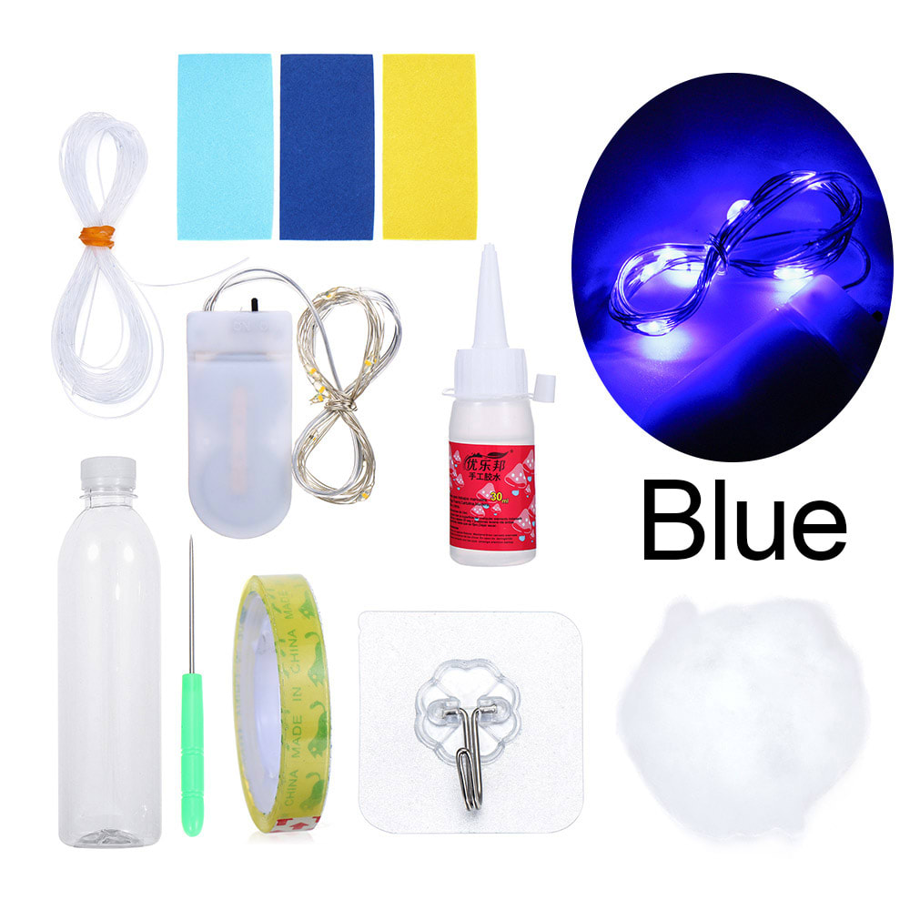 Ma Lang Creative Dream Catcher Cloud Light Diy Material Package Ins Wind Decoration Girl Heart Decoration Ornaments Dream Catcher view 2