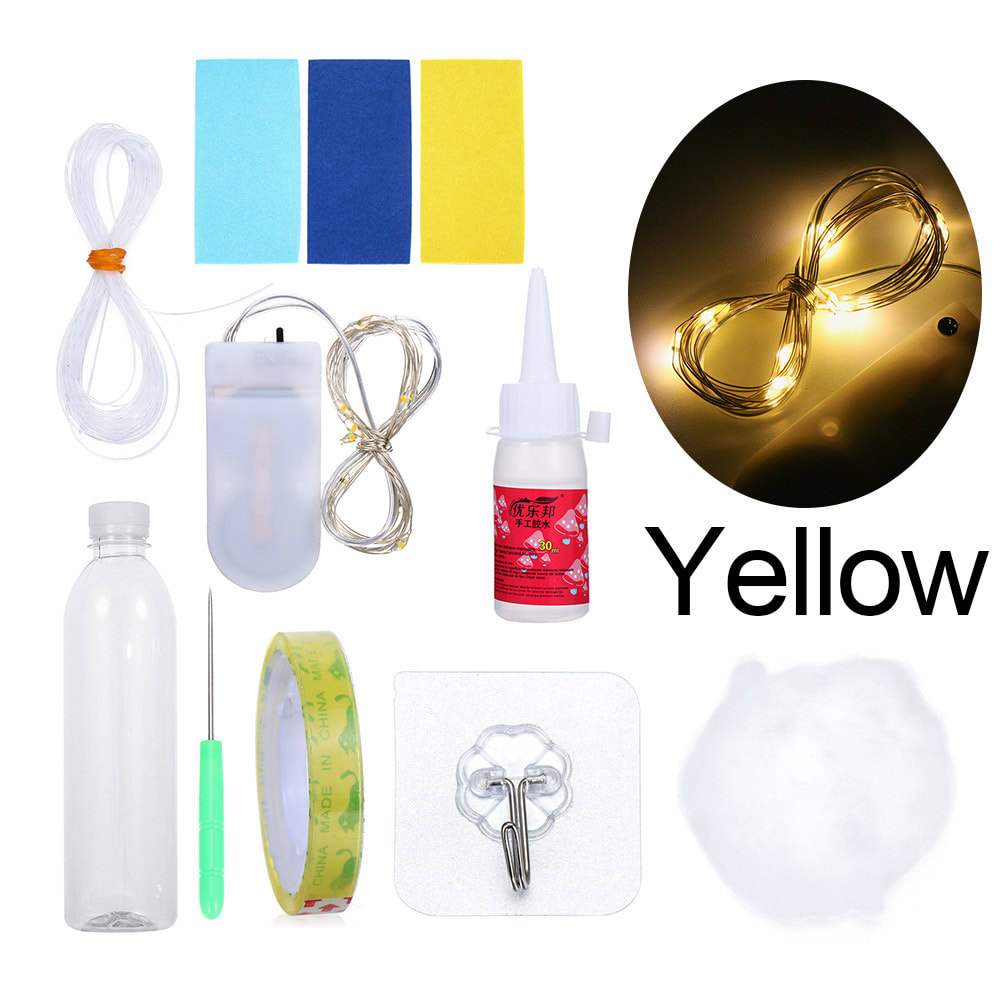 Ma Lang Creative Dream Catcher Cloud Light Diy Material Package Ins Wind Decoration Girl Heart Decoration Ornaments Dream Catcher view 5