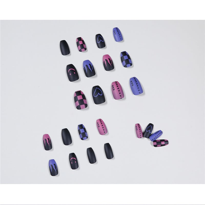 Mandarin Duck Flame Cool Play Wearing Nail Finished Nail Patch view 4