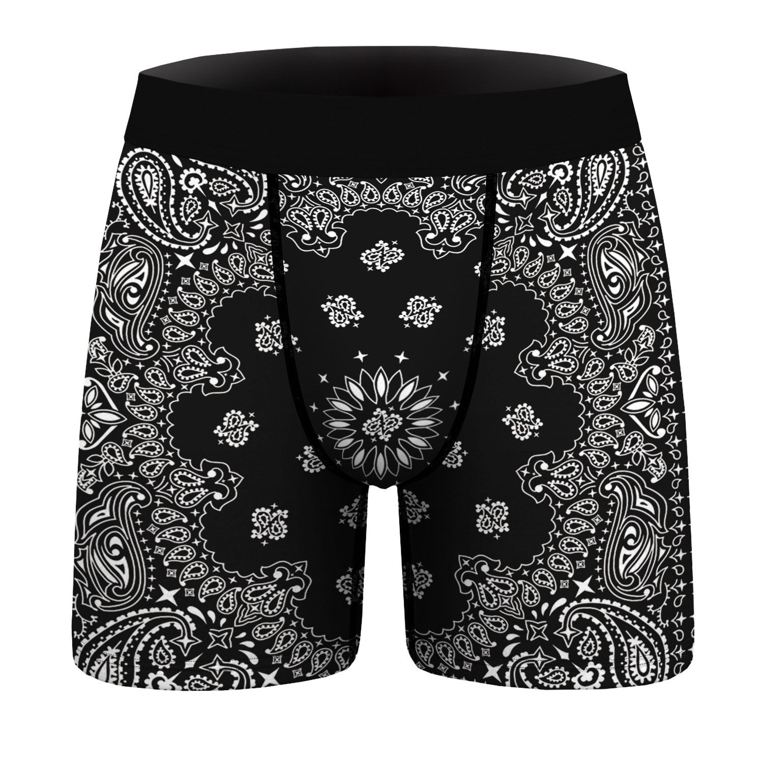 New Digital Printing Sterile Underwear Men'S Sexy Lips Comfo view 4