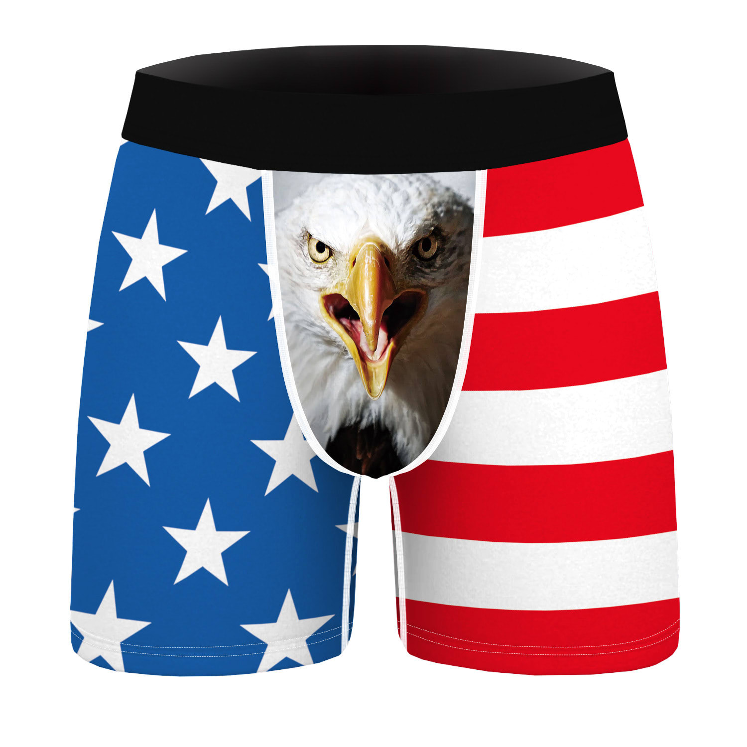 New Digital Printing Sterile Underwear Men'S Sexy Lips Comfo view 6