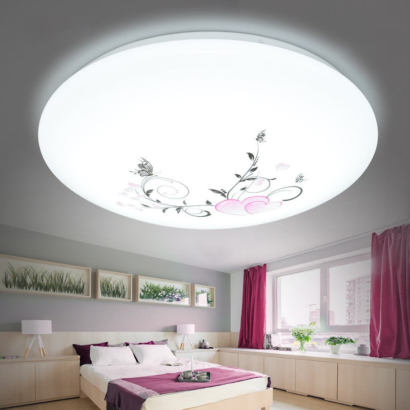 Led Ceiling Lamp Simple Modern Acrylic Bedroom Living Room Balcony Ceiling Lamp Home Circular Led Ceiling Lamp view 9