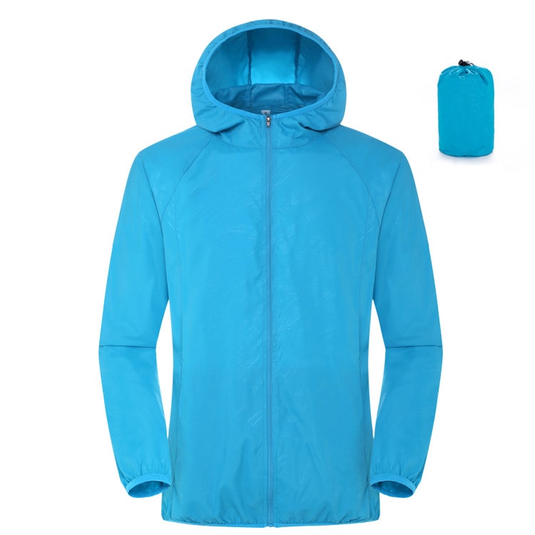 Summer Outdoor Sun Protection Clothing Women'S Lightweight Waterproof Windbreaker view 7