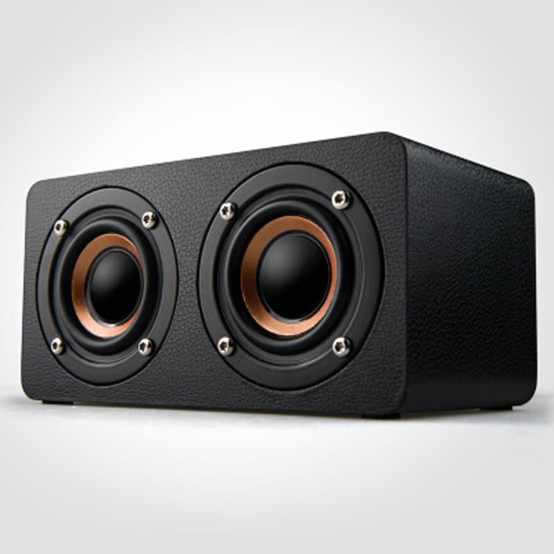 M5 Home Wooden Wireless Bluetooth Small Speaker Phone Computer Desktop Audio view 4