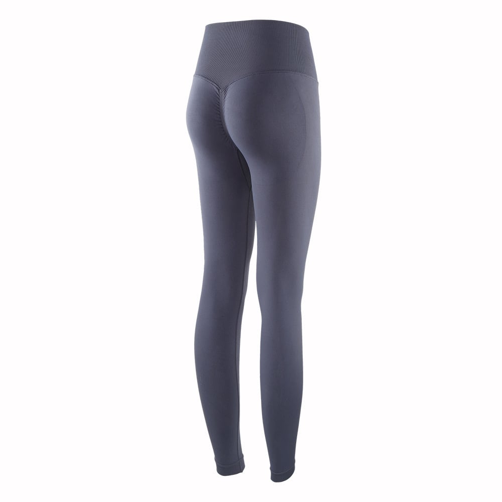 European And American Peach Hip Knit High Waist Hip Fitness Pants High Stretch Quick-Drying Tights view 5