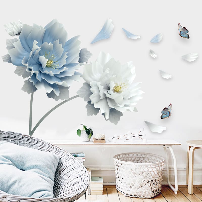 Bedroom Bedside Wall Sticker Wallpaper view 4