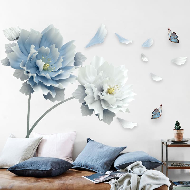 Bedroom Bedside Wall Sticker Wallpaper view 5
