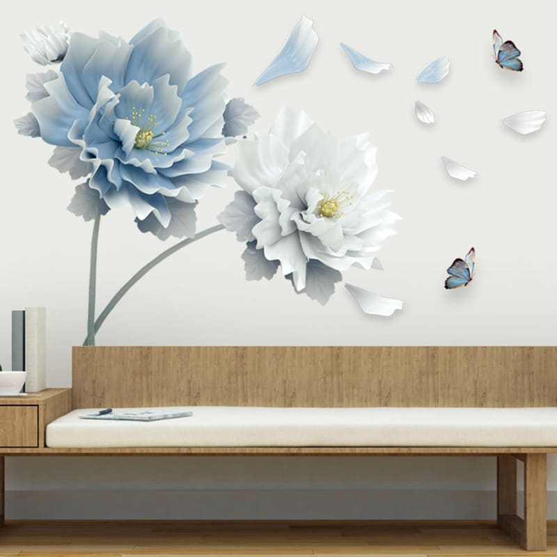 Bedroom Bedside Wall Sticker Wallpaper view 2