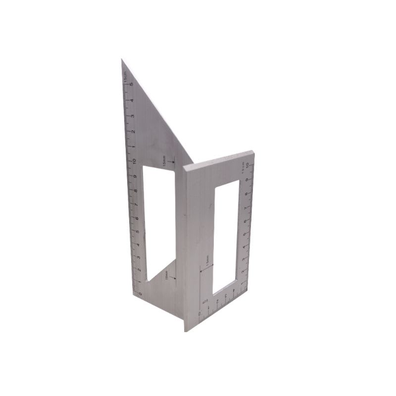 Multifunctional Angle Ruler 45 90 Degree Aluminum Alloy Accu view 4