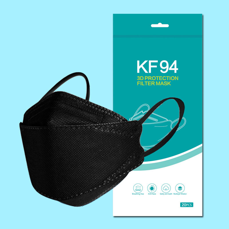Masks Korean Fish-shaped Willow-leaf Type Kn94 Meltblown Individual Packaging view 4