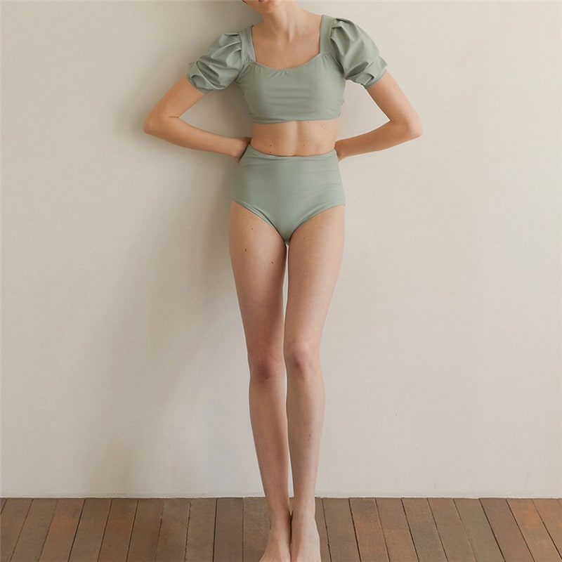 Swimsuit Ladies Conservative Split Sexy Bikini New Style view 3
