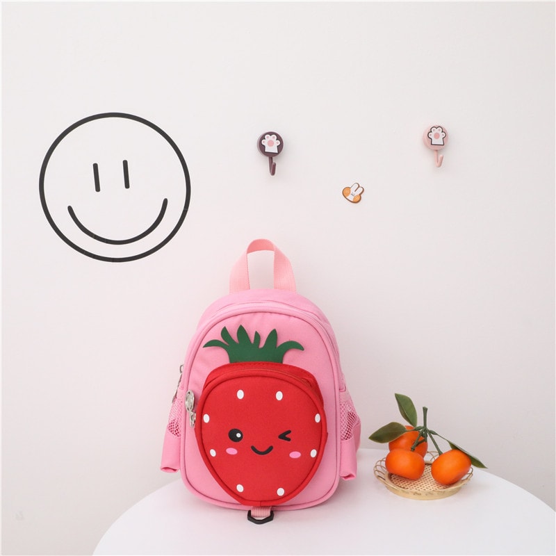 New Korean Children's Backpack Cartoon Dinosaur Boys And Girls Small School Bag Kindergarten Anti-Lost Backpack view 3