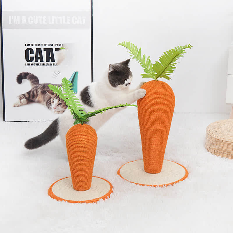 Carrot Two-color Sisal Simulation Pet Supplies view 4