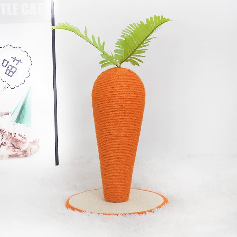 Carrot Two-color Sisal Simulation Pet Supplies view 5