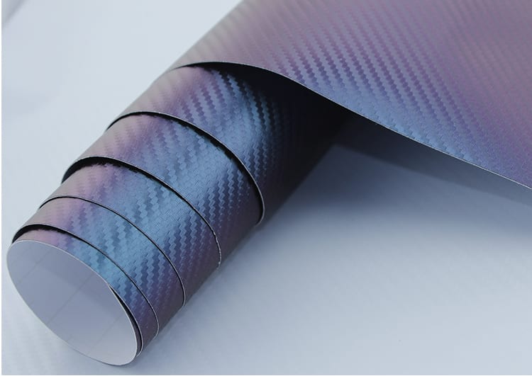 Chameleon Carbon Fiber Car Film view 4