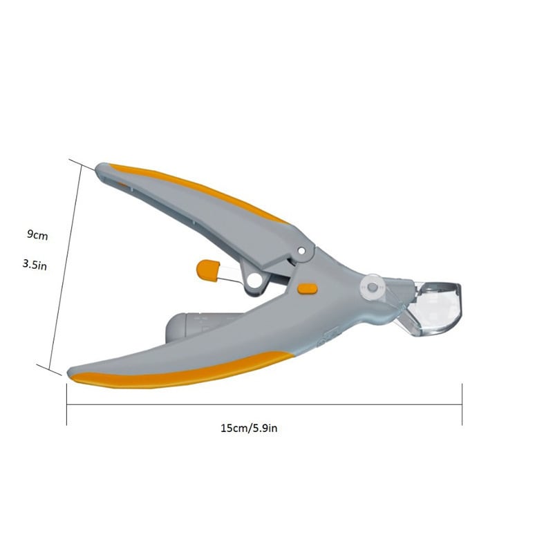 Multifunctional Magnifying Glass Pet Nail Clippers With Light view 3