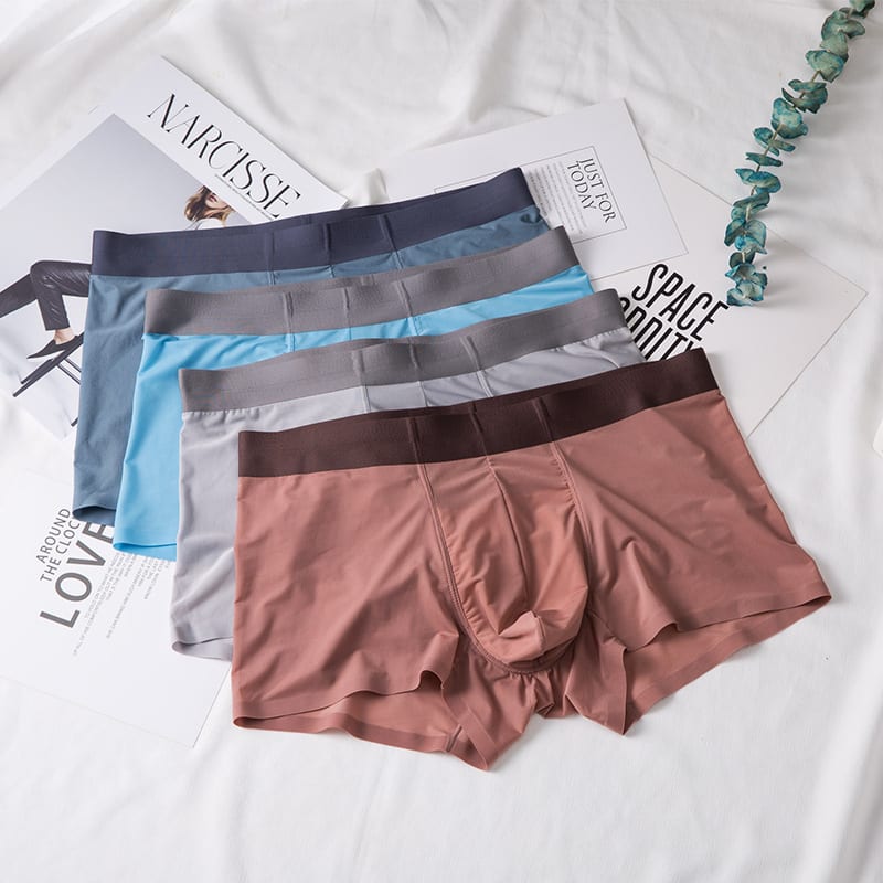 3D Seamless Underwear Men's Summer Ice Silk Underwear view 5
