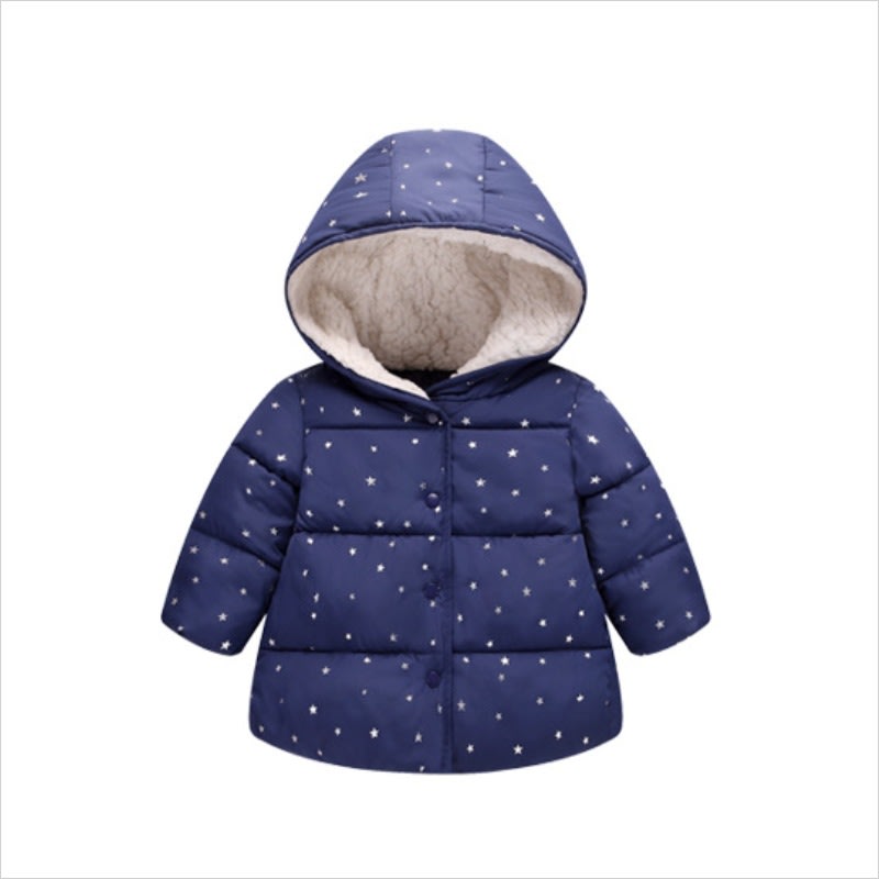 Foreign Trade New Children's Cotton-padded Jacket, Star Style Children's Baby Cotton-padded Jacket view 2