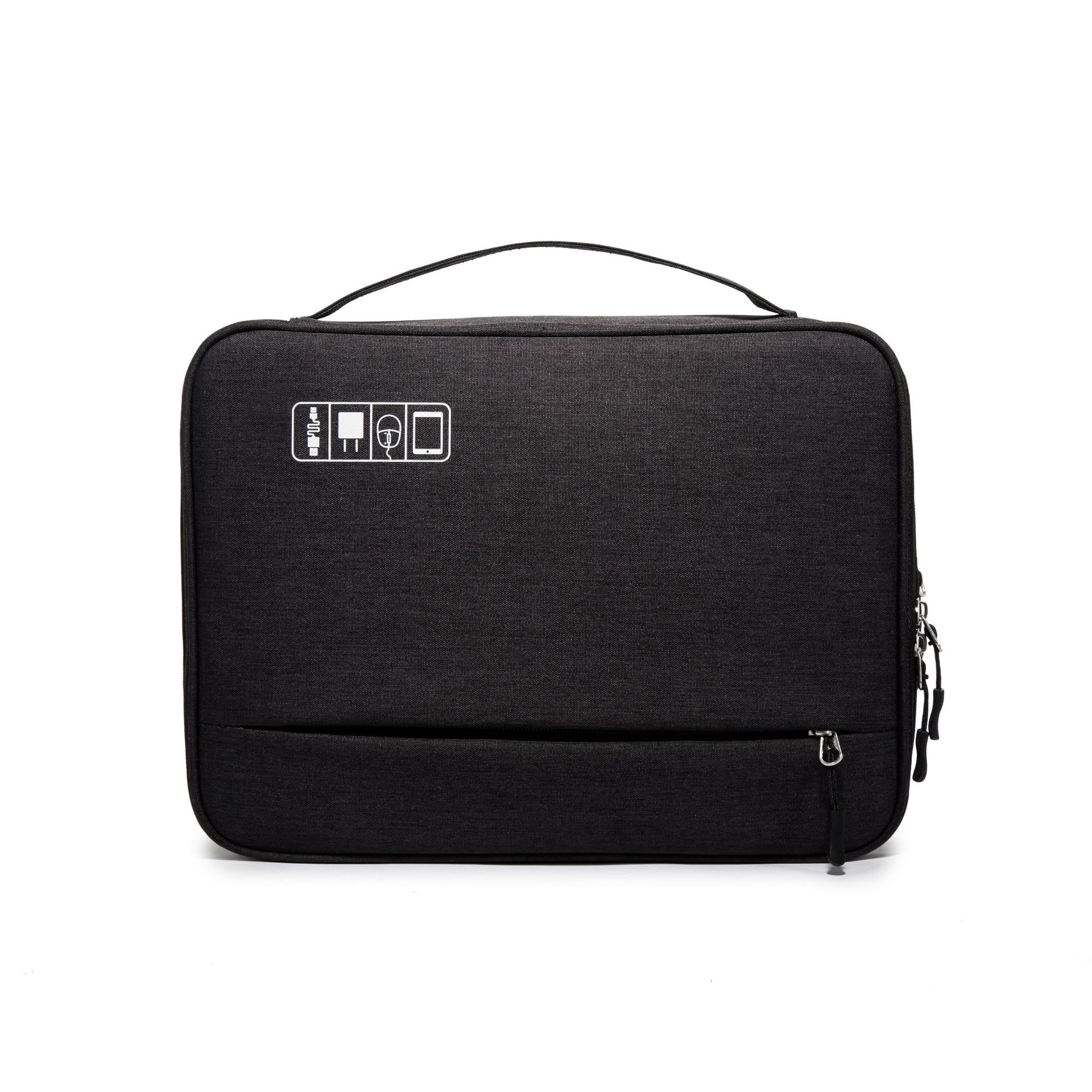 Travel Cable Bag Portable Digital USB Gadget Organizer Charger Wires Cosmetic Zipper Storage Pouch kit Case Accessories Supplies view 3