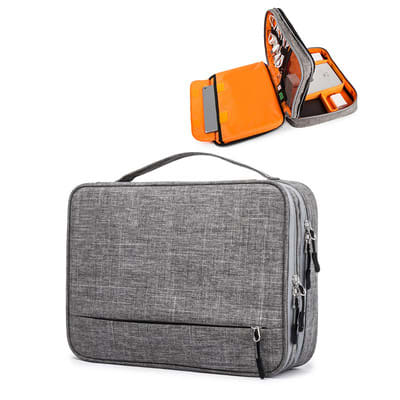 Travel Cable Bag Portable Digital USB Gadget Organizer Charger Wires Cosmetic Zipper Storage Pouch kit Case Accessories Supplies view 7