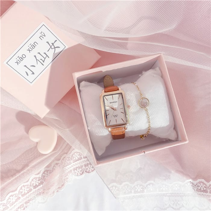 Student Korean Version Of Simple Ladies Small Exquisite Temperament Fashion Watch view 5